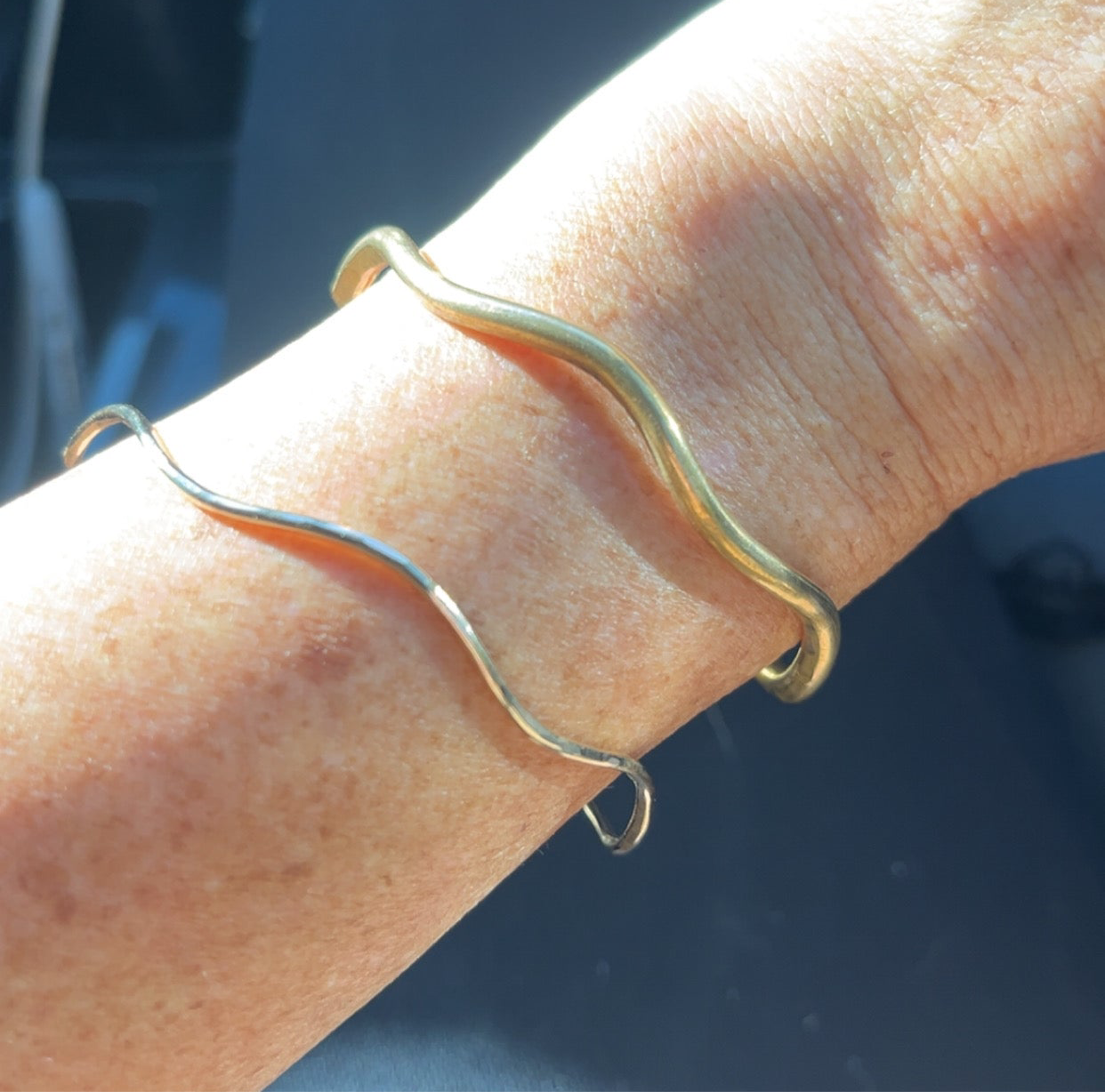 BRASS CUFF BRACELET
