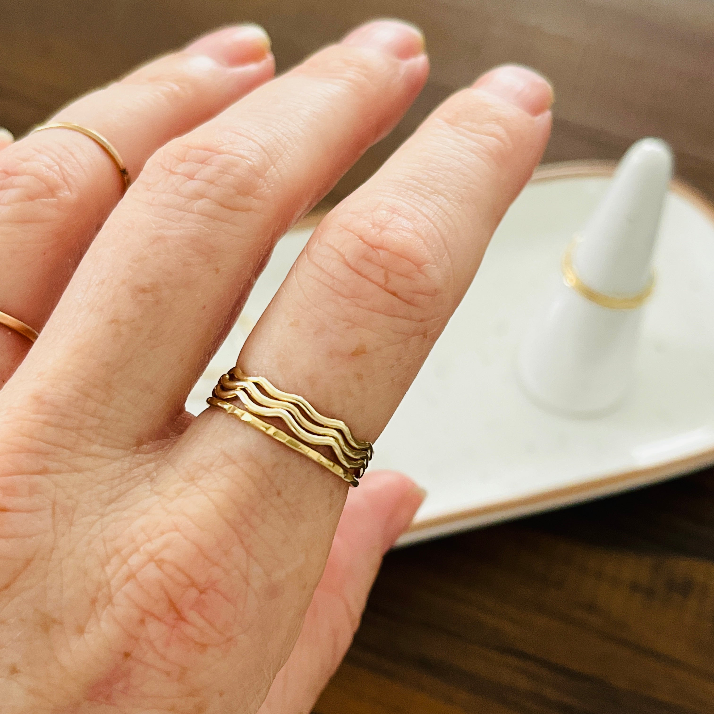 BAMBOO STACKING RING