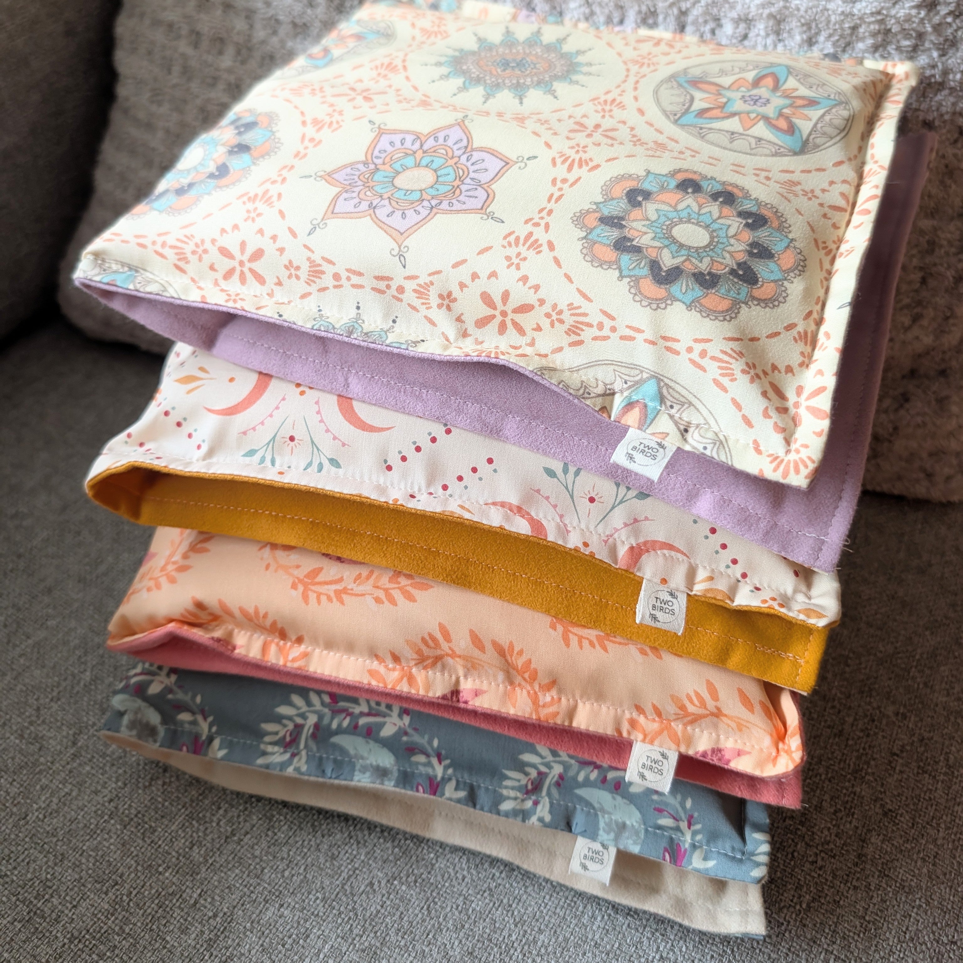 Weighted Heating Pad Cotton/Flannel - Mandala