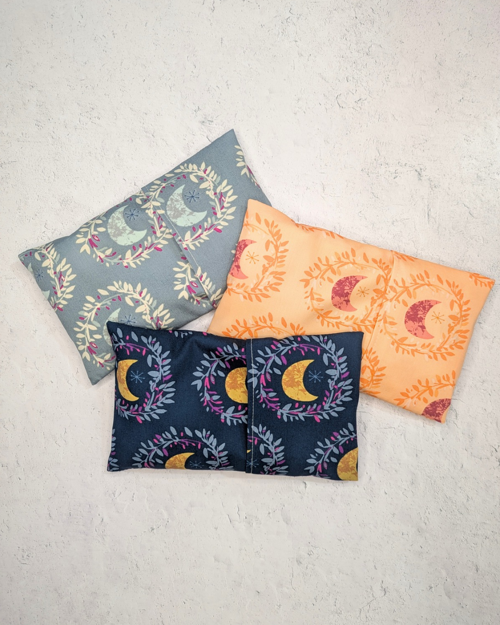 Moon Prints - Weighted Eye Pillow