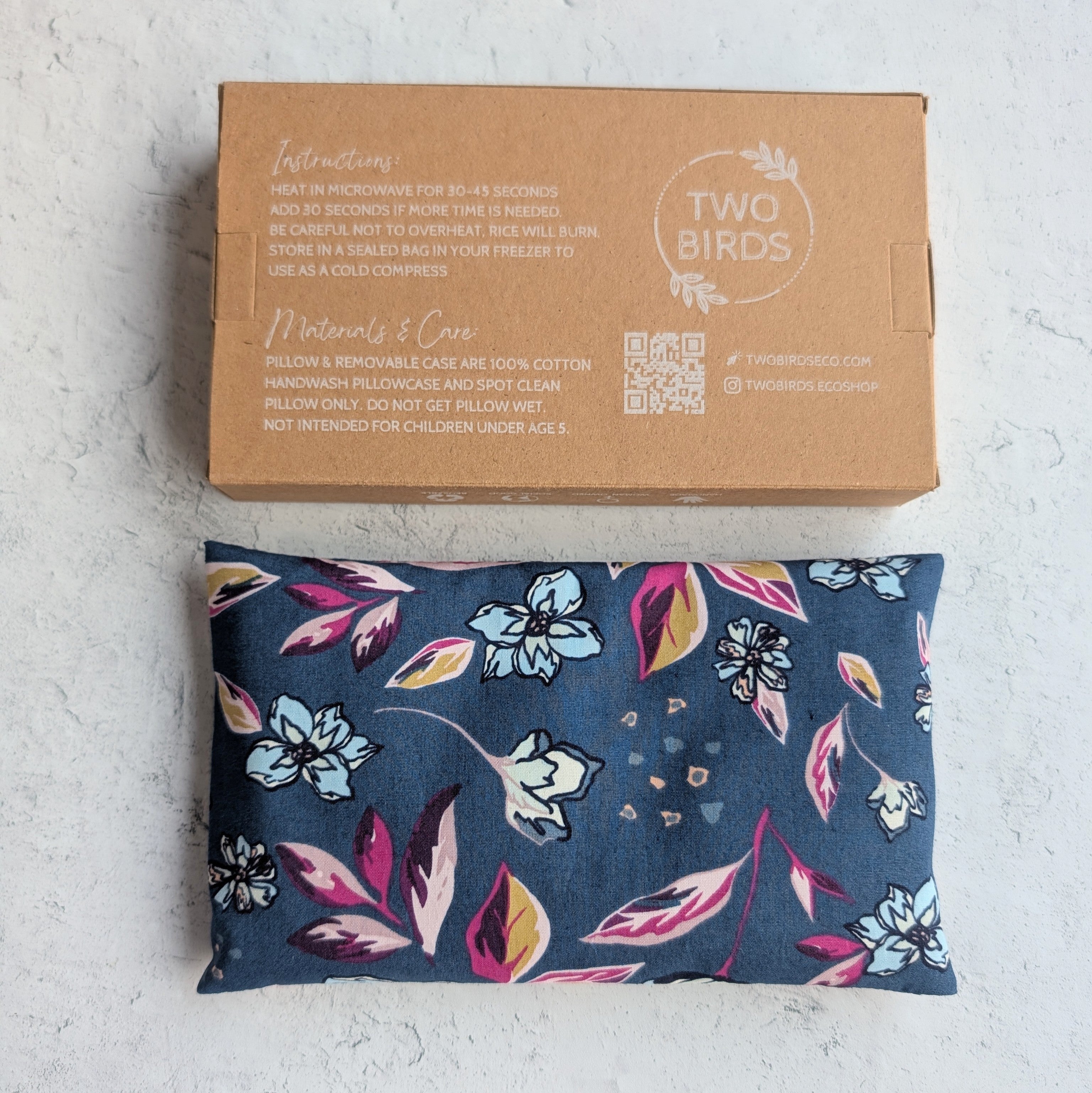 Weighted Eye Pillow - Dark Botanical