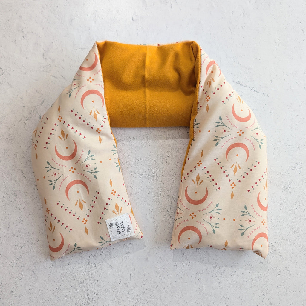 Weighted Neck Wrap - Crescent Charm