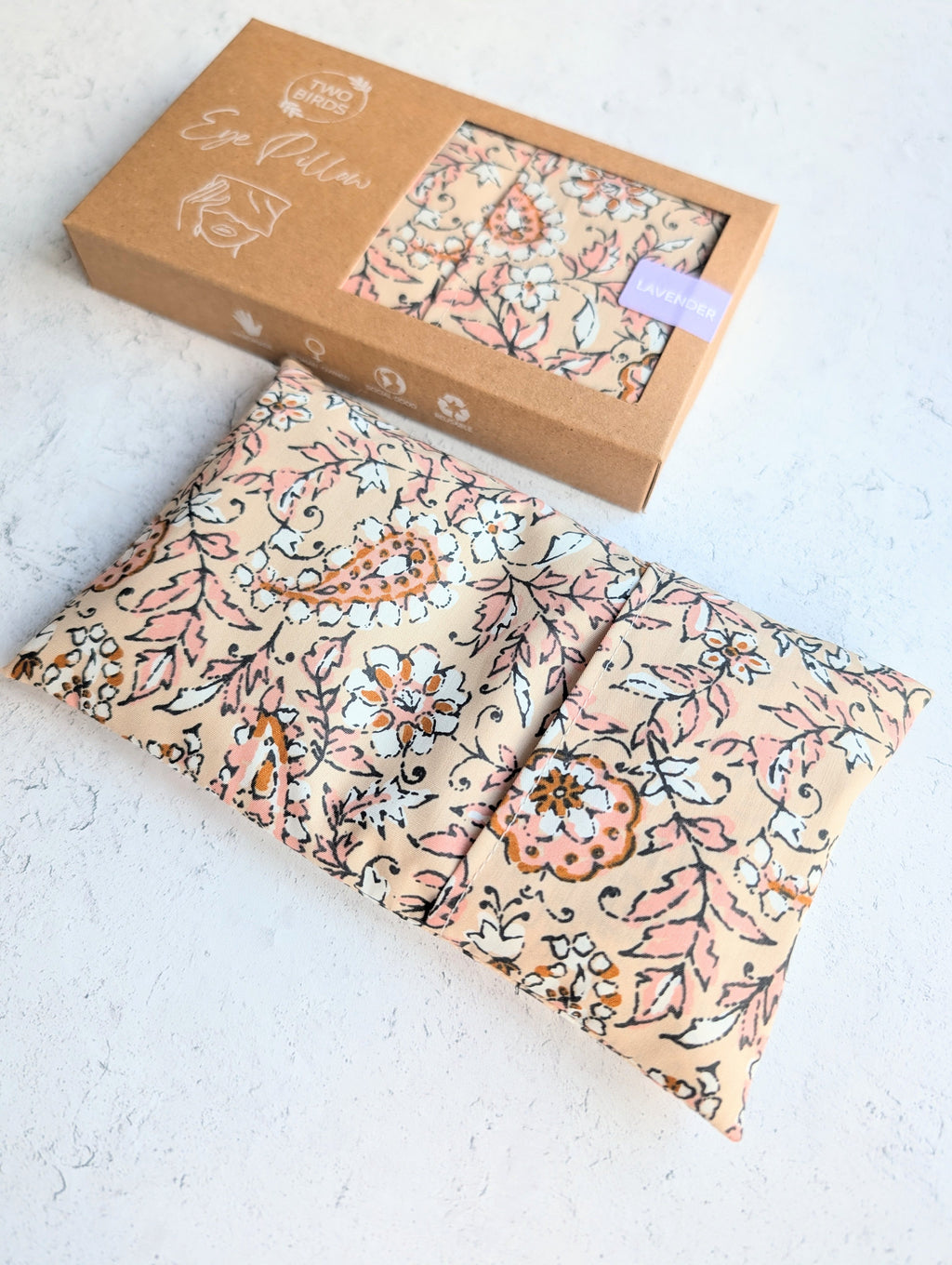 Paisley - Weighted Eye Pillow